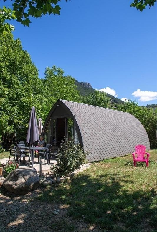 Camping le Pré Morjal Ispagnac Esterno foto