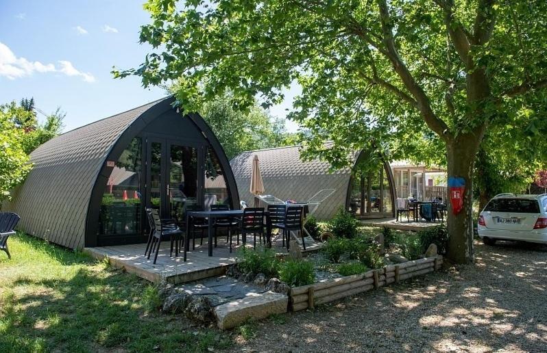 Camping le Pré Morjal Ispagnac Esterno foto