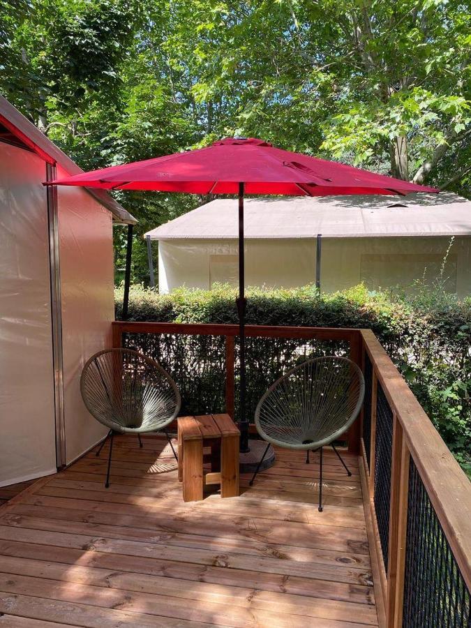 Camping le Pré Morjal Ispagnac Esterno foto