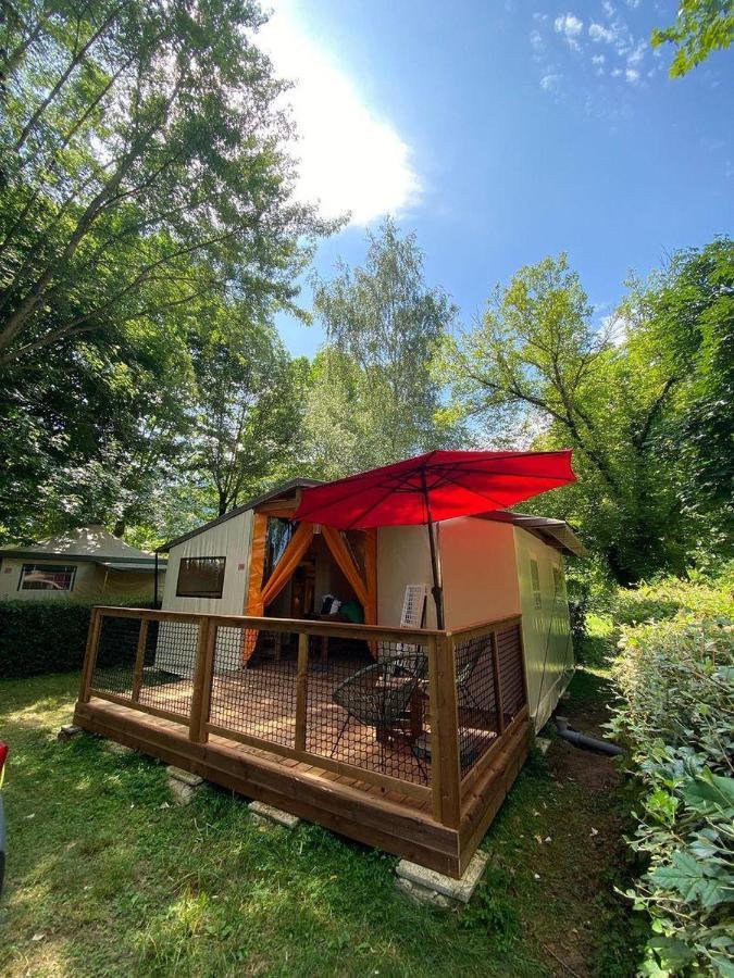 Camping le Pré Morjal Ispagnac Esterno foto